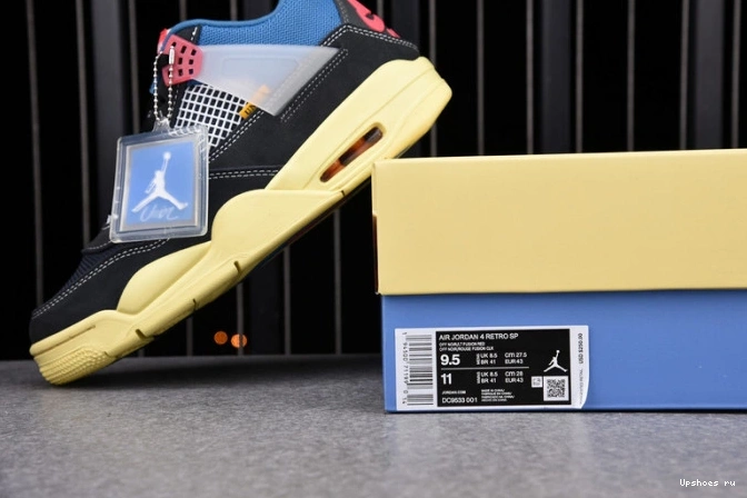 Retro Noir 4 Jordan AIR Union Off DC9533-001 0129